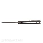 „Dulotec K256-BK“ sulankstomas peilis – „Micarta“ rankena ir D2 įrankinis plienas » Dulotec.LT