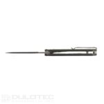 „Dulotec K256-GR“ sulankstomas peilis – „Micarta“ rankena ir „D2“ įrankinis plienas » Dulotec.LT