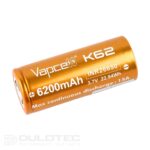 „Vapcell“ 26650 K62 6200 mAh 15 A akumuliatorius » Dulotec.LT