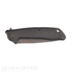 „Dulotec K223“ sulankstomas peilis – juodas, pagamintas iš 5Cr14Mov nerūdijančio plieno » Dulotec.LT