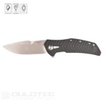 „Dulotec K224“ sulankstomas peilis – juodas 8Cr14Mov nerūdijantis plienas » Dulotec.LT