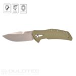 „Dulotec K224“ sulankstomas peilis – mėlynas, pagamintas iš 8Cr14Mov nerūdijančio plieno » Dulotec.LT