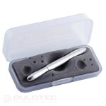„Fisher Space Pen“ šlifuoto chromo spalvos „Bullet 400BRCCL“ rašiklis su spaustuku, supakuotas dovanų dėžutėje » Dulotec.LT