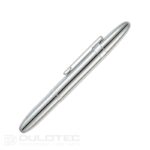 „Fisher Space Pen“ chromuotas „Bullet“ rašiklis su spaustuku – 400CL, supakuotas į dovanų dėžutę » Dulotec.LT