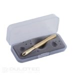 „Fisher Space Pen“ antimikrobinis „Raw Brass Bullet“ rašiklis – 400-RAW su dovanų dėžute » Dulotec.LT