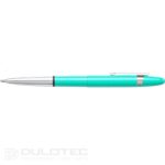 „Fisher Space Pen“ rašiklis „Tahitian Blue Bullet“ su chromuotu spaustuku, modelis 400TBLCL, dovanų dėžutėje » Dulotec.LT