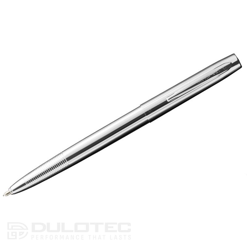„Fisher Space Pen Cap-O-Matic Chrome M4C“ rašiklis, supakuotas dovanų dėžutėje » Dulotec.LT