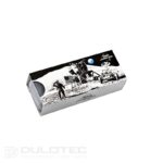 „Fisher Space Pen“ matinės juodos spalvos „Bullet“ su chromuotu pirštų laikikliu 400BC-CL » Dulotec.LT