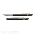 „Fisher Space Pen Cap-O-Matic“, chromuotas dangtelis, geltonas korpusas, modelis 775-Y, dovanų dėžutėje » Dulotec.LT