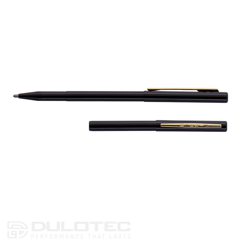 „Fisher Space Pen“ juodas „Stowaway“ su anoduoto aliuminio spaustuku, blisterinėje pakuotėje, SWY/C-Black » Dulotec.LT