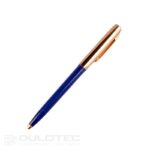 „Fisher Space Pen Cap-O-Matic“ rašiklis su žalvariniu antgaliu ir mėlynu korpusu, modelis 775G-BL, dovanų dėžutėje » Dulotec.LT