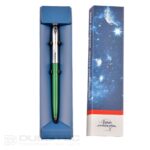 „Fisher Space Pen Cap-O-Matic“, chromuotas dangtelis, žalias korpusas, 775-GR, dovanų dėžutėje » Dulotec.LT
