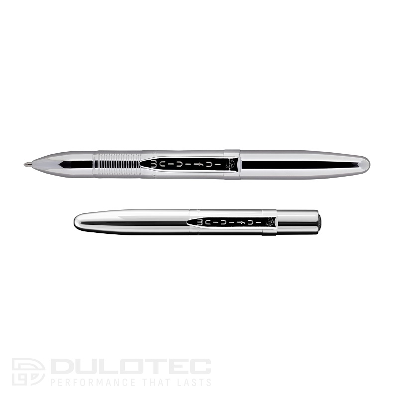 „Fisher Space Pen“ „Chrome Infinium“ vidutinio storio rašiklis su mėlynu rašalu INFCH-1 » Dulotec.LT