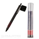„Fisher Space Pen Space-Tec“ juodas gumuotas ST rašiklis dovanų dėžutėje » Dulotec.LT