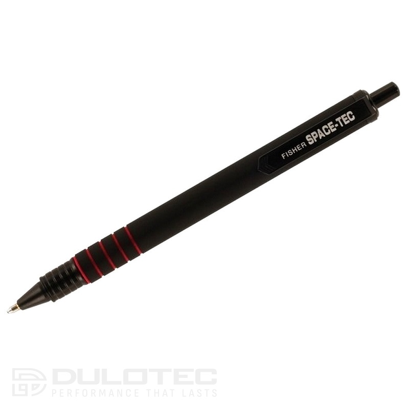 „Fisher Space Pen Space-Tec“ juodas gumuotas ST rašiklis dovanų dėžutėje » Dulotec.LT