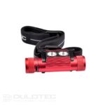 Galingas „Dulotec H1“ žibintuvėlis + 3000 mAh baterija, balta šviesa » Dulotec.LT
