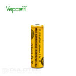 „Vapcell 14500“ 1000 mAh 3 A akumuliatorius su išsikišusiu teigiamuoju galu » Dulotec.LT