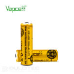 „Vapcell 14500“ 1000 mAh 3 A akumuliatorius su išsikišusiu teigiamuoju galu » Dulotec.LT