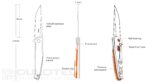 „Ruike M108-TZ“ peilis » Dulotec.LT