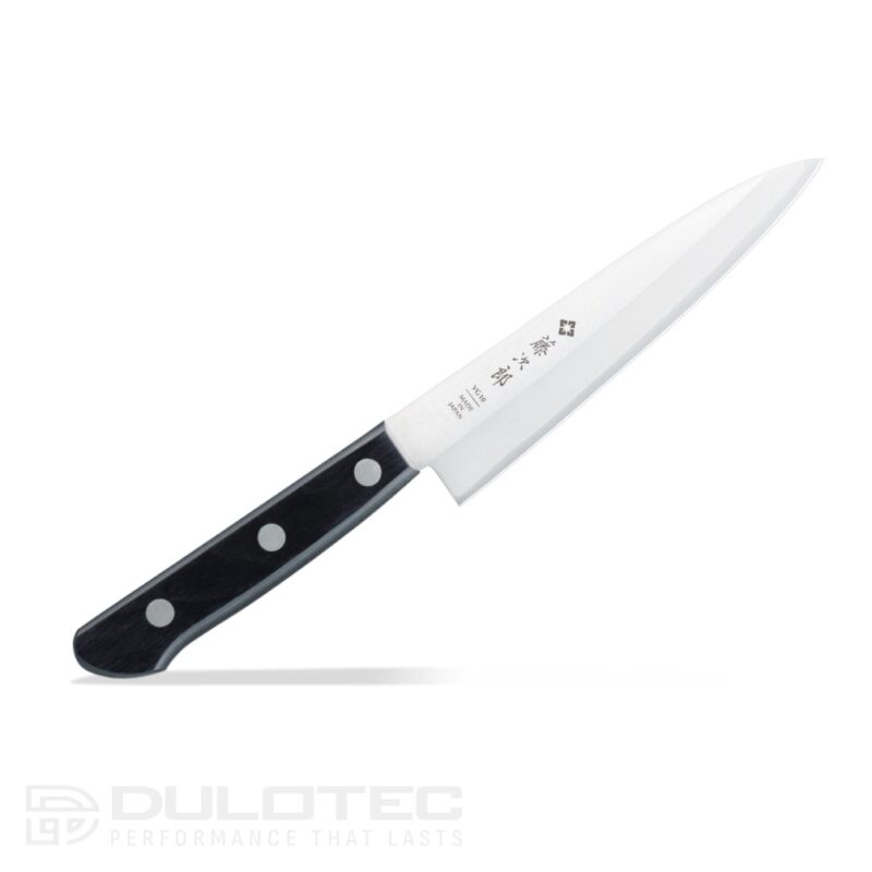 „Tojiro Basic“ mažasis virtuvinis peilis, 135 mm, F-318 – VG10 laminatas » Dulotec.LT