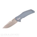 „Dulotec K224“ sulankstomas peilis – mėlynas, pagamintas iš 8Cr14Mov nerūdijančio plieno » Dulotec.LT