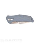 „Dulotec K224“ sulankstomas peilis – mėlynas, pagamintas iš 8Cr14Mov nerūdijančio plieno » Dulotec.LT