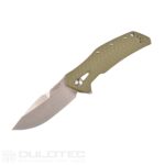 „Dulotec K224“ sulankstomas peilis – žalias, pagamintas iš 8Cr14Mov nerūdijančio plieno » Dulotec.LT