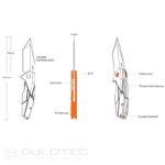 „Ruike P138-W“ peilis » Dulotec.LT