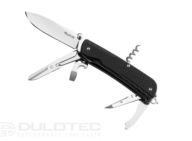 „Ruike LD31B“ daugiafunkcinis įrankis su peiliu – 18 įrankių » Dulotec.LT