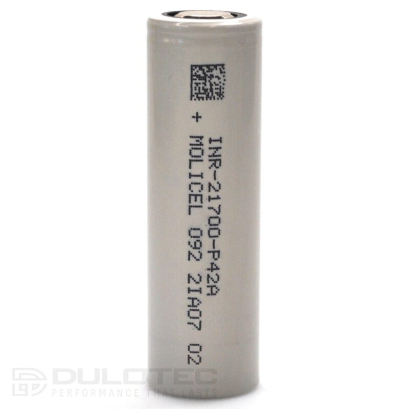 „Molicel P42A“ akumuliatorius – 4200 mAh, 45 A » Dulotec.LT
