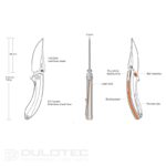 „Ruike P155-B“ sulankstomas peilis » Dulotec.LT