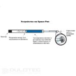 „Fisher Space Pen Cap-O Matic“ žalvario spalvos lakuotas M4G rašiklis dovanų dėžutėje » Dulotec.LT