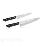 „Tojiro Basic TBS-210“ virtuvinių peilių rinkinys – iš VG10 laminuoto plieno » Dulotec.LT