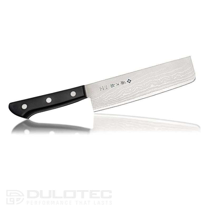„Tojiro DP Damascus“ „Nakiri“ peilis, 165 mm, F-330 – VG10 – 37 sluoksnių laminatas » Dulotec.LT