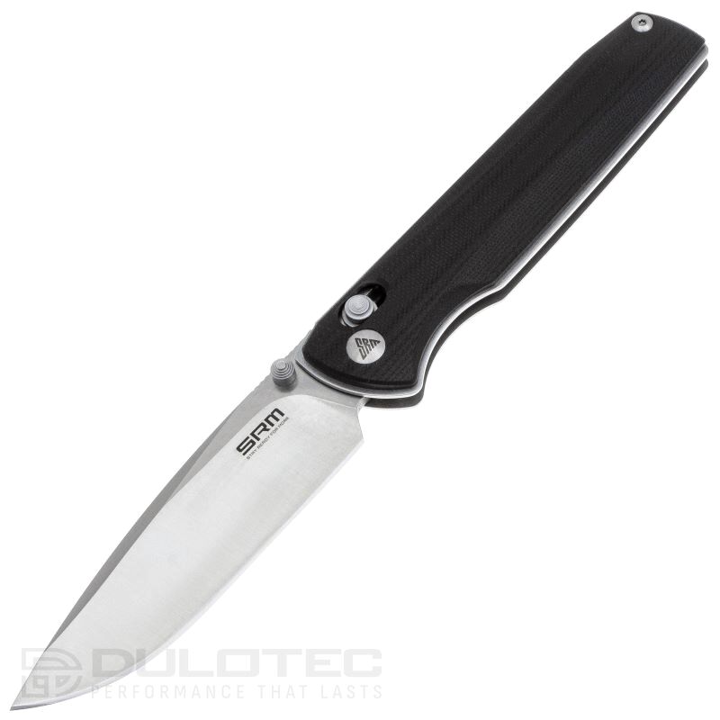 SRM 258L-GB sulankstomas peilis – G10 rankena ir D2 plienas » Dulotec.LT