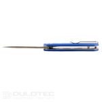 „Dulotec K256-BL“ sulankstomas peilis – G10 rankena ir D2 įrankinio plieno ašmenys » Dulotec.LT