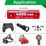 „Vapcell“ 18650 N40 4000 mAh 10 A baterija » Dulotec.LT