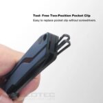 SRM 7228-GI sulankstomas peilis – G10 rankena ir D2 plienas » Dulotec.LT