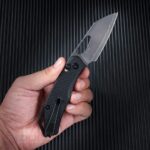 SRM 261M-GB2 sulankstomas peilis – G10 rankena ir laminuotas 140Cr plienas » Dulotec.LT