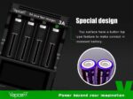 „Vapcell S4 Plus“ įkroviklis » Dulotec.LT