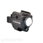„Dulotec G3“ pistoletinis žibintuvėlis – montuojamas po vamzdžiu su žaliu lazeriniu taikikliu » Dulotec.LT