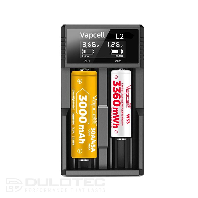 „Vapcell L2“ įkroviklis » Dulotec.LT