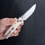 SRM 255L-GT sulankstomas peilis – G10 rankena ir 10Cr15MoV plienas » Dulotec.LT