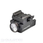 „Dulotec G2“ pistoletinis žibintuvėlis – montuojamas po vamzdžiu su reguliuojamu tvirtinimu » Dulotec.LT