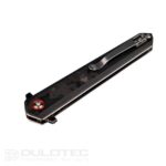 „Dulotec K254-CF“ sulankstomas peilis – „G10“ rankena su anglies danga ir 8Cr nerūdijančio plieno ašmenys » Dulotec.LT