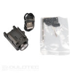 „Dulotec G1“ pistoletinis žibintuvėlis – tvirtinamas po vamzdžiu » Dulotec.LT