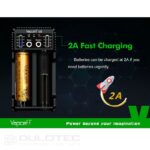 „Vapcell U2“ įkroviklis » Dulotec.LT