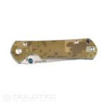 „Dulotec K266“ sulankstomas peilis – „CM“ rankena, pagaminta iš G10 ir D2 plieno » Dulotec.LT