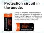 „Vapcell“ 16340 P1609A 950 mAh 3 A akumuliatorius » Dulotec.LT