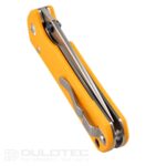 „Dulotec K266“ sulankstomas peilis – „YL“ rankena, pagaminta iš G10 ir D2 plieno » Dulotec.LT